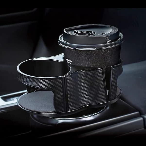 Automatic 2-in-1 Cup Holder Expander Adapter, Multifunctional Vehicle-Mounted Water Cup Holder, Drink Placement