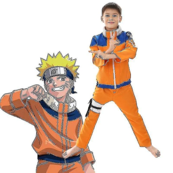 Tøj til drenge kostumer til børn Naruto Anime Costume_y 120cm