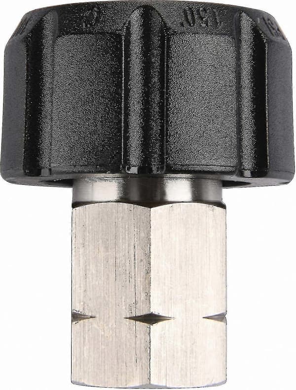 M22 till 1/4 tum NPT honadapter för högtryckstvättar, 5000 PSI anslutning