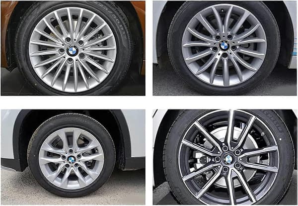 Stykker senterkopper kompatible med BMW 68mm hjulsenter ABS biltilbehør, blå