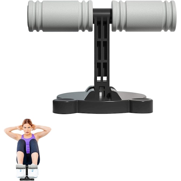 1 st Nordic Hamstring Curl Rem - Justerbar Nordic Hamstring Curl Hamstring Curl Dörr Dörröppning Sport Crunch Justerbar Bärbar gray
