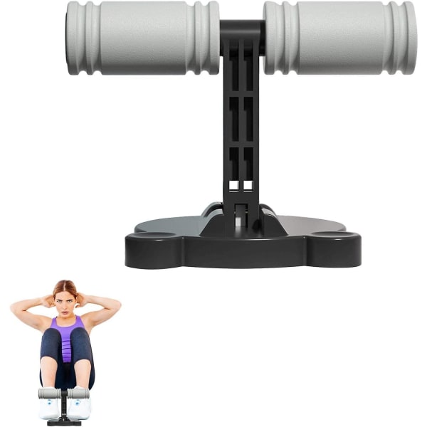 1 stk Nordisk Hamstring Curl Rem Justerbar Nordisk Hamstring Curl Hamstring Curl Dør Døråbning Sports Crunch Justerbar Bærbar gray