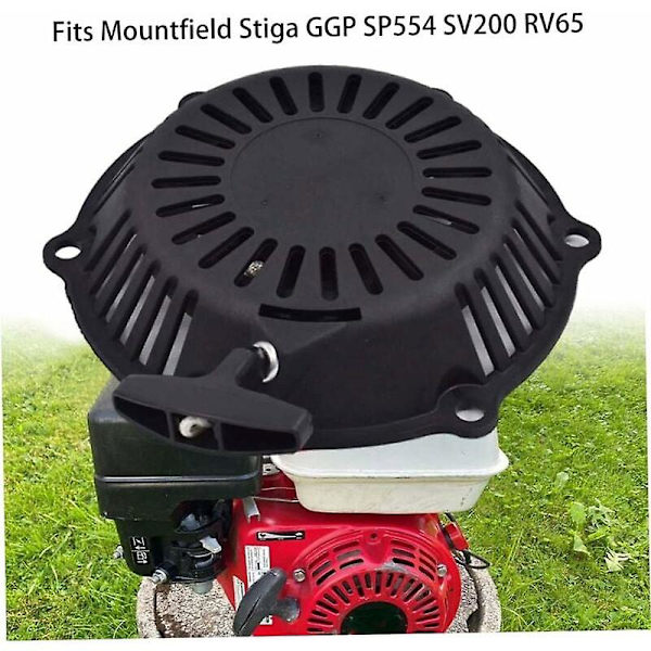 Tilbagetrækningsstarter-samling Græsstrimmer Dele Kompatibel med Mountfield Stiga Ggp Sp554 Sv200 Rv65- Græsstrimmer