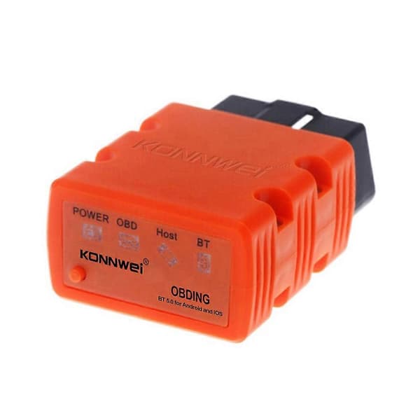KONNWEI KW902 Bluetooth 5.0 OBD2 Bil Fejldiagnostiske Scanningsværktøjer Understøtter IOS / Android Orange