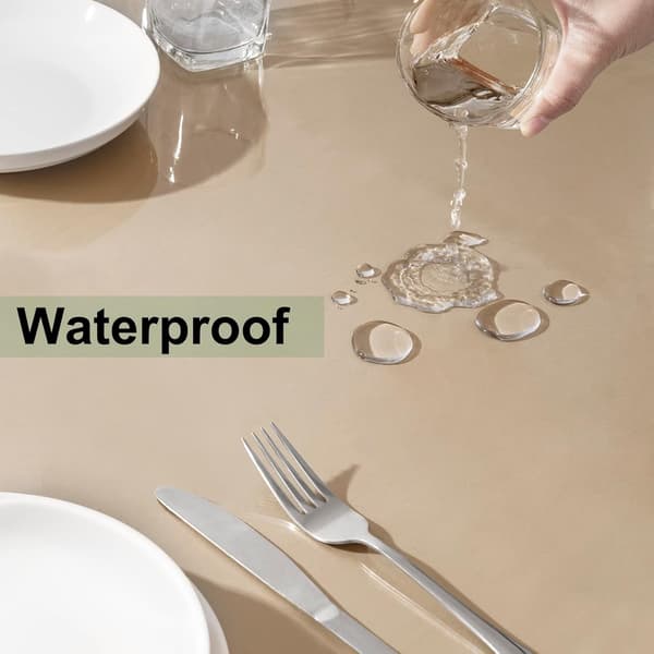 2 mm Waterproof Transparent Tablecloth, Rectangular PVC Tablecloth, Transparent Protective Tablecloth, 70x120 cm 70*120cm