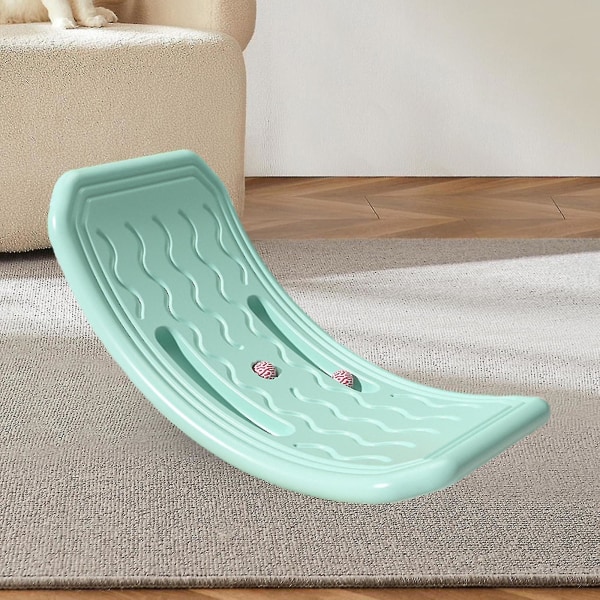 Lastentaitoilulauta Twist Board - Fitnesslaitteet, tasapainoharjoittelu, keinulauta, tanssijoille, sisätiloihin Green