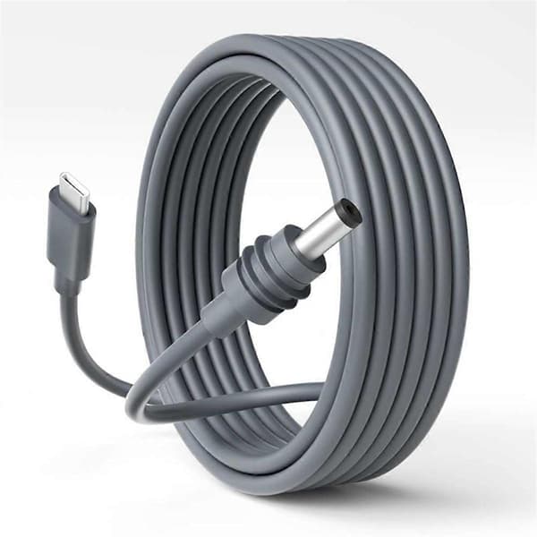 Til Starlink Mini-kabel 10FT Starlink Mini USB C til DC-strømkabel 100W indgang USB Type C til DC gray