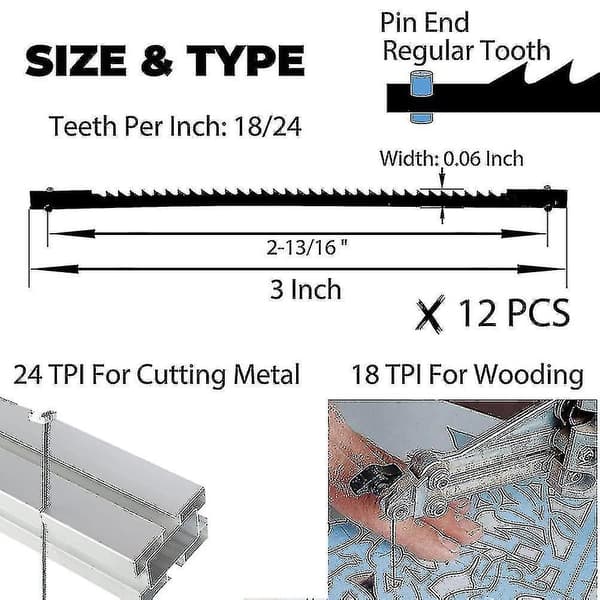 Savenøgleblade til Metal, til Sears Craftsman, ældre Dremel