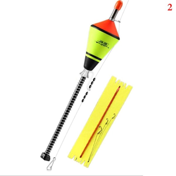 Automatisk Fiskeflyde Fisketilbehør Hurtig Fiske Bobber Fiskeflyde A2 (with hook)