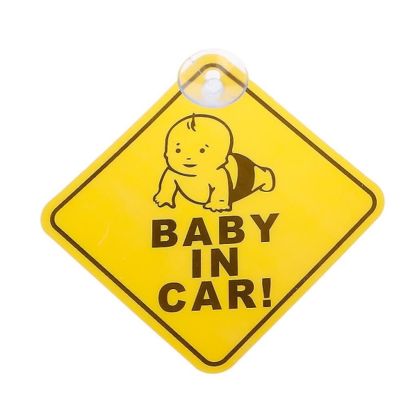 Baby On Board Skilte Dobbelt Sugekopper Bil Børn Klistermærke Barn Til Vindue Cling