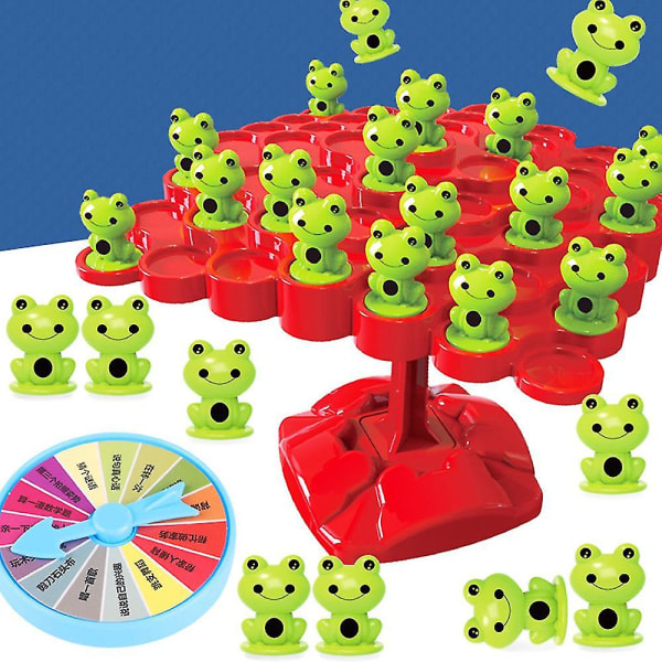 Frog Balance Tree Legetøj Træning Hands-on evner og kognition Pædagogisk læring interaktivt legetøj