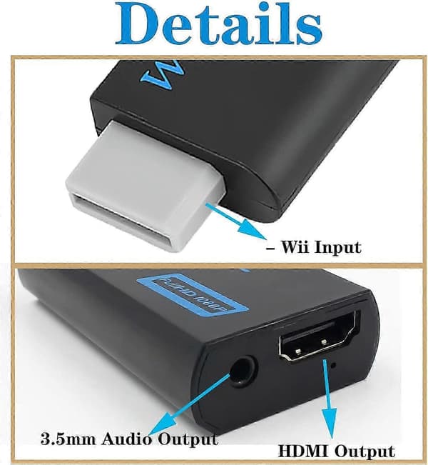 Wii videokonverter med