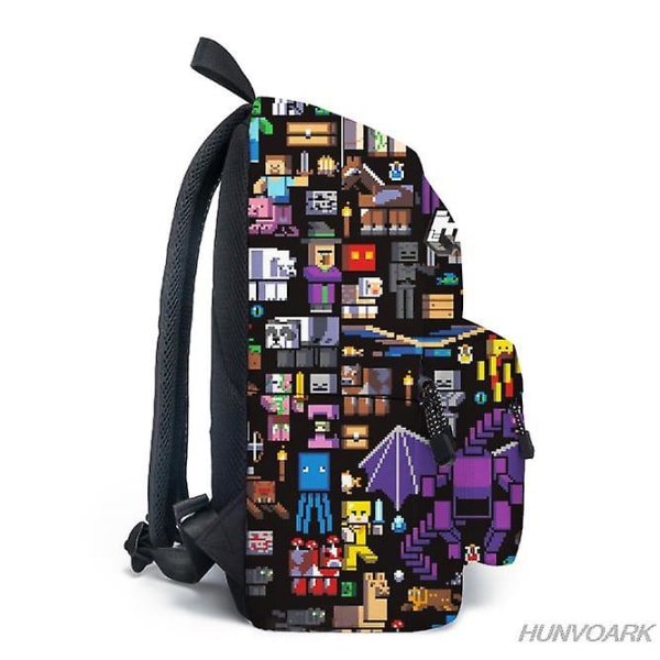 16 tommer Minecraft 3d-print børne rygsække pige drenge rygsæk børne skoletasker tegneserie børnehave rygsæk høj kvalitet multi