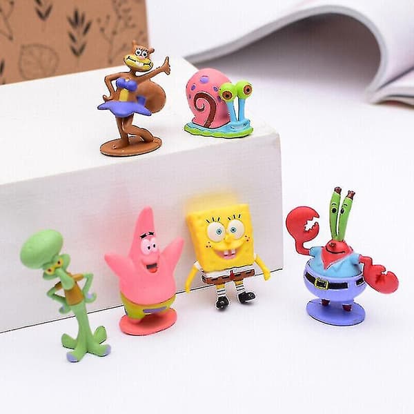 St Spongebob Squarepants Patrick Star Bläckward Tentacles PVC Figur Leksak