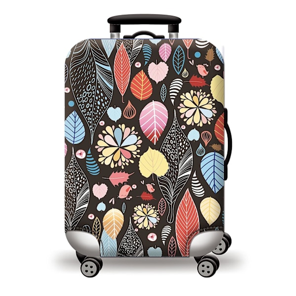 Jinzhaolai Kawaii Frozen Elsa Anime Tegneserie Elastisk Bagagebeskyttelsesdæksler Støvbeskyttelsesdæksler Pigegave Rejsetilbehør Til 18''-28'' Bagage H398 L