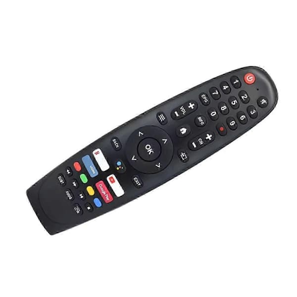 RM-C3408E erstatningsfjernkontroll for Smart TV -32N3135A EC40V2FA EC32V2HA Black