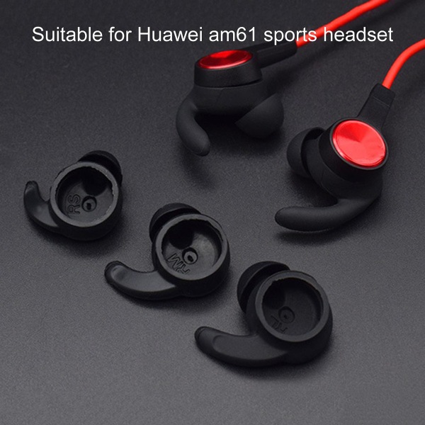 Farfi 3 par silikon øretelefon beskyttende deksel Ørehetter erstatning for Huawei Am61