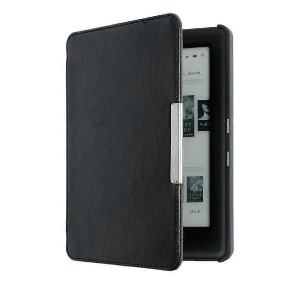 Etui til GLO HD 6.0\" eReader Magnetisk Auto Sleep Cover Ultratynd Hard Shell (Sort) Black