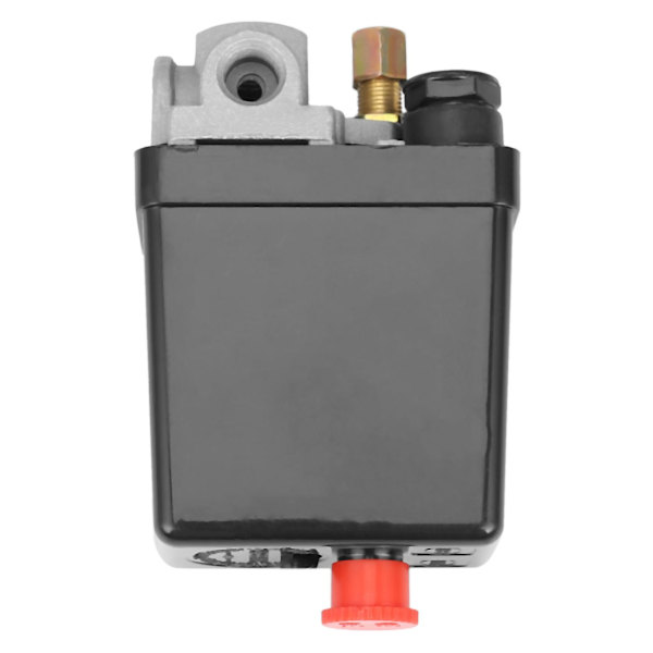 Kraftig luftkompressor trykafbryder kontrolventil 90 Psi -120 Psi Sort