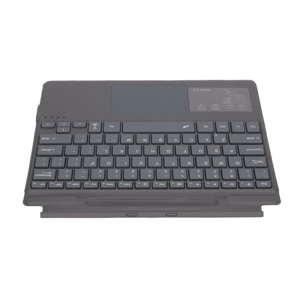 Bluetooth Wireless Keyboard Ultra Slim Notebook Portable Touchpad Colorful Backlight Built-in Battery