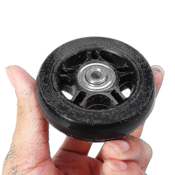 Hiljainen matkalaukku, universaalipyörä, kumirulla, matkalaukun laakerin korjaussarja -45mm*18mm-bebetter 45mm*18mm