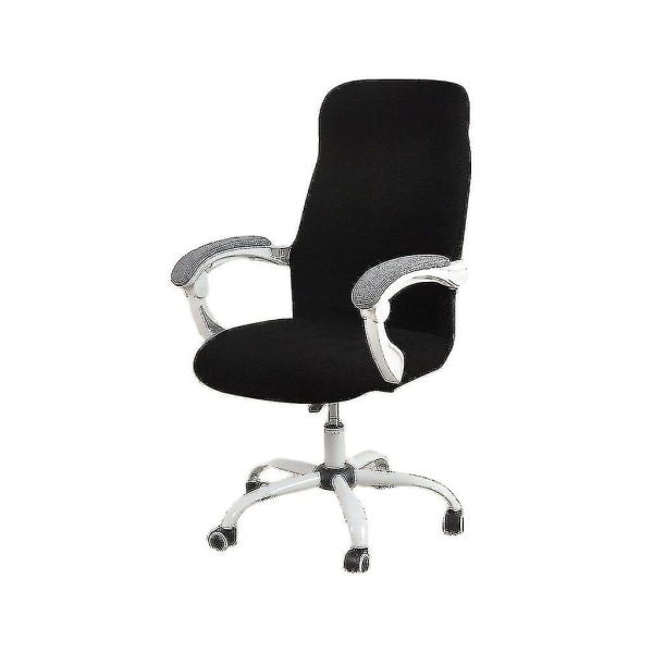 Kontorstoltrekk Datamaskin Svingstol Setetrekk Elastisk Skrivebordstol Setetrekk Universal Gray L