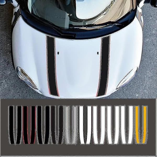 Dekorative striper til Mini Cooper panser - Panserklistremerker til R55 R56 R60 B