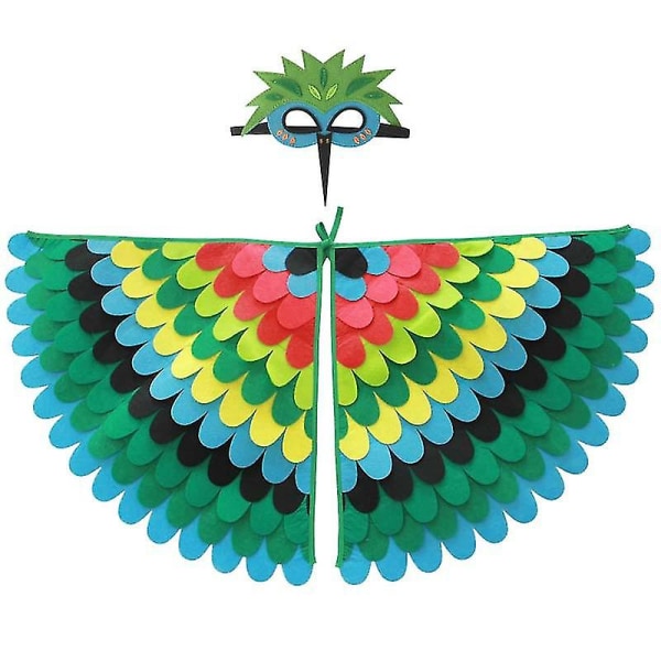 Filtvinger juledag Carnival Dress Up Wings Creative Dress Up Børneudsmykning W03