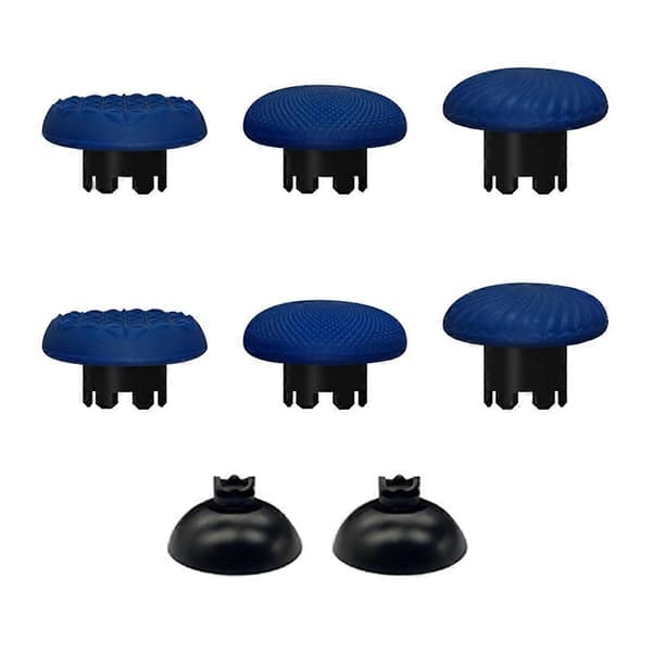 8PCS Tumspakar Byt Tumspakar Joysticks Ersättning Blå