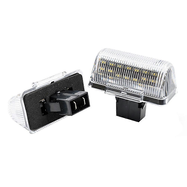 2 stk. LED-nummerpladelys til Transit MK6 MK7 2013
