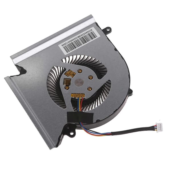 Laptop GPU Radiator DC 5V 4-pin 4-lednings Køleventilator Støjsvag GPU CPU Køler Laptop Køler Slank Bærbar USB Drevet CPU GPU