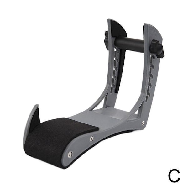 Justerbart Elektriskt Gitarrbenstöd Halkfritt Ergonomiskt Gitarrhållare Gray