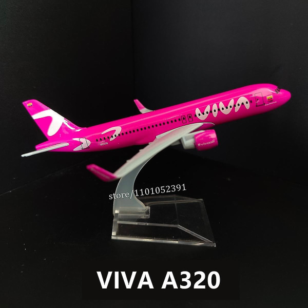 Skala 1:400 Metallflymodell Emirates Airlines A380 B777 Flymodell i Die-Cast Samleobjekter for Gutter 162. VIVA A320
