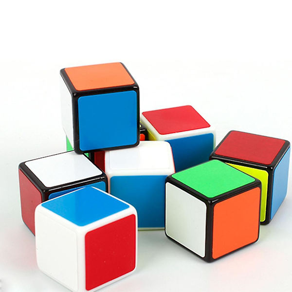 25mm 1x1 Magic Cube - Udvikler Intelligens Tidlig Læringslegetøj Til Børn Børnegave 2020 Nyhed - Sort Black