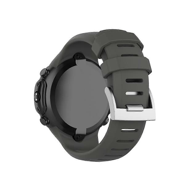 Älykellon silikoninen ranneke Suunto D6i -kelloon Grey