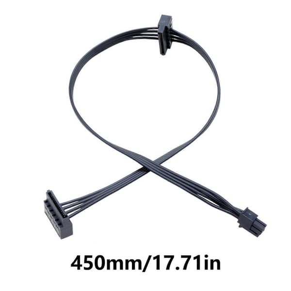 Mini 4Pin/4Pin/Min6Pin til Dobbelt 15Pin Harddisk Strømkabel Seriel Harddisk Strømkabel Adapter til Desktop Tilbehør Big 4PIN