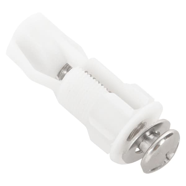 Toalettsits Skruvar WC Hål Fixering Enkel Installation 2-pack