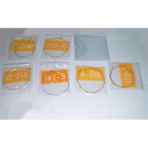 4xSet med 6st 41 tums akustisk gitarrsträng 5 Pcs