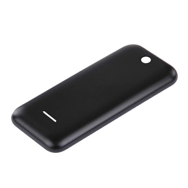 Solid Farge Plast Batterideksel for Nokia 225 Black