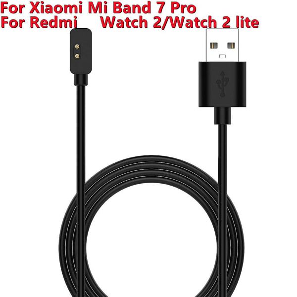 Magnetisk lader for Xiaomi Mi Band 7 Pro/redmi Watch 2/redmi Watch 2 Lite 55cm 100cm Smart 100cm