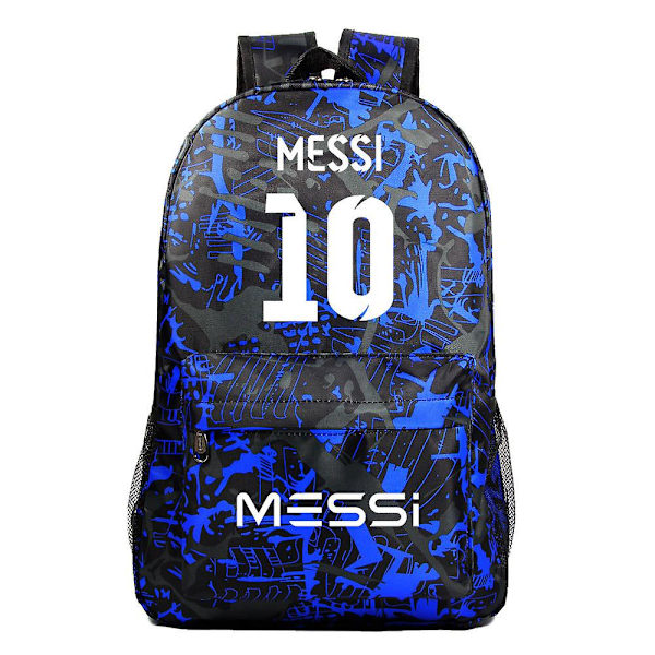 Jalkapallo Super Stars Messi -reppu - Lasten koulu-, matka-, kannettavan tietokoneen, teini-ikäisten - Miehet, naiset, opiskelijat - Mochilas, Totes