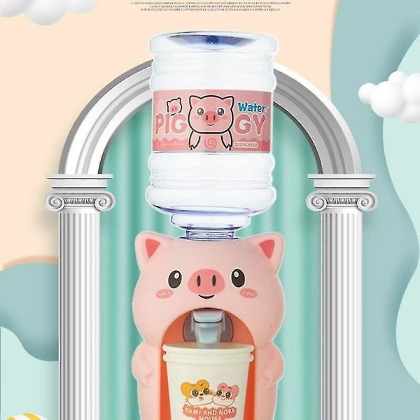 Mini Vanndispenser For Barn Gave Søt Kaldt/varmt Vann Juice Melk Drikke Fontene Simulering Tegneserie kjøkkenleke 01 Frog