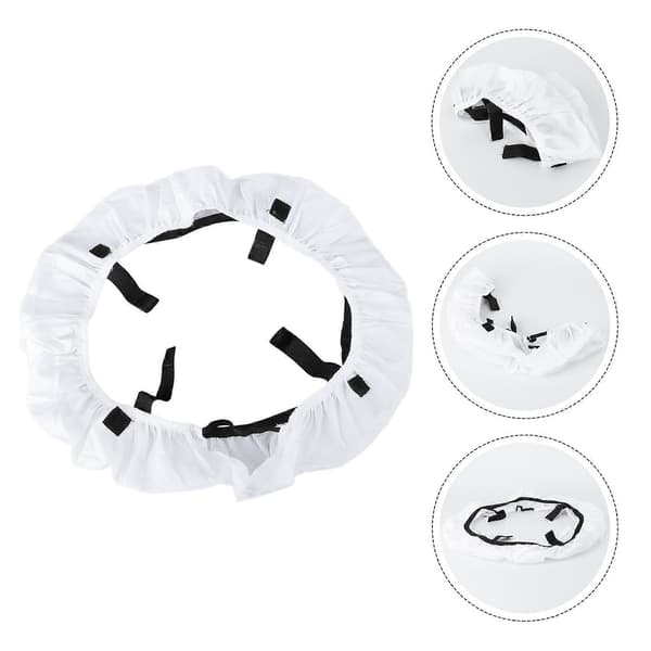 18 tommer ringlys-diffuser, flash-diffuser, speedlight-diffuser, ring-flash-softbox White