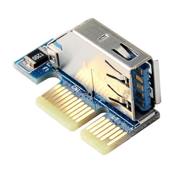 PCIE PCI-E PCI X1 til PCI Riser Card Bus Card Højeffektiv Adapter Konverter USB 3.0 Kabel til De