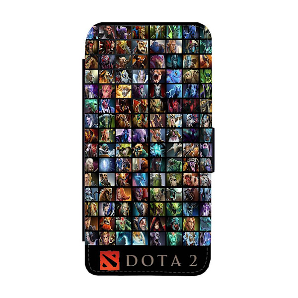 Dota 2 Heroes iPhone 13 Mini Flip Mobile Case