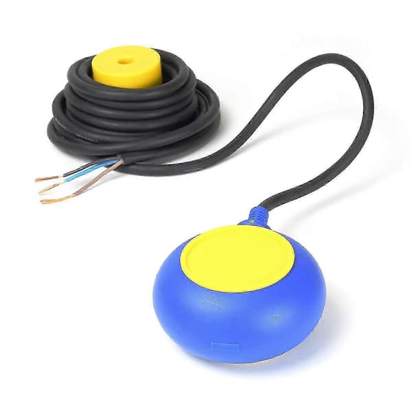5m 250V 10A Flydekontakt til rund dykpumpe