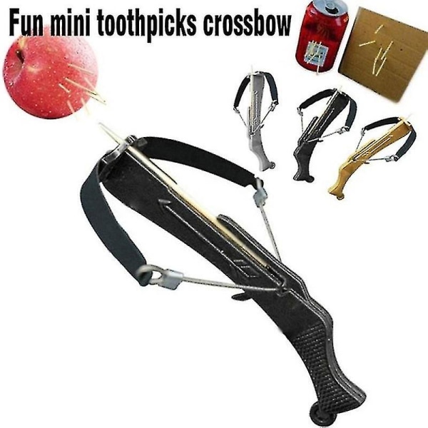 Tannpirker Mini Armbrøst Bow Cross Arrow Bow Toy