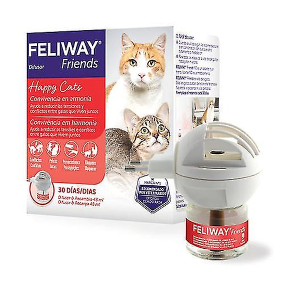 Feliway Friends Diffuser + Refill (cats , Training Aids , Anti-stress)