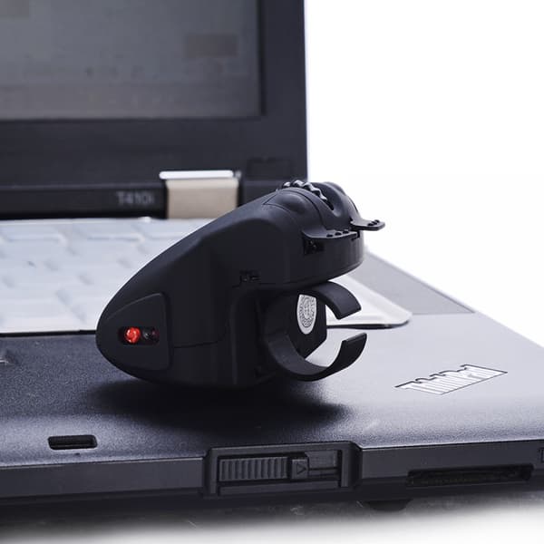 Creative mouse, lazy finger mouse, wireless mouse, black