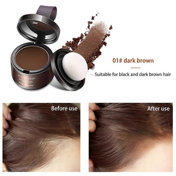 Maycheer Pang Hårskugga, Maycheer Hårfästesskuggspuder dark brown